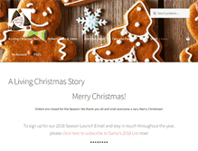 Tablet Screenshot of livingchristmas.com